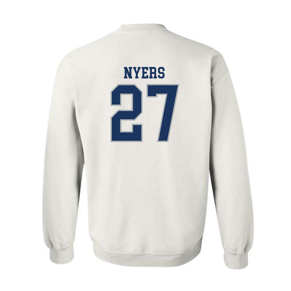 Monmouth - NCAA Football : Justin Nyers - Classic Fashion Shersey Crewneck Sweatshirt