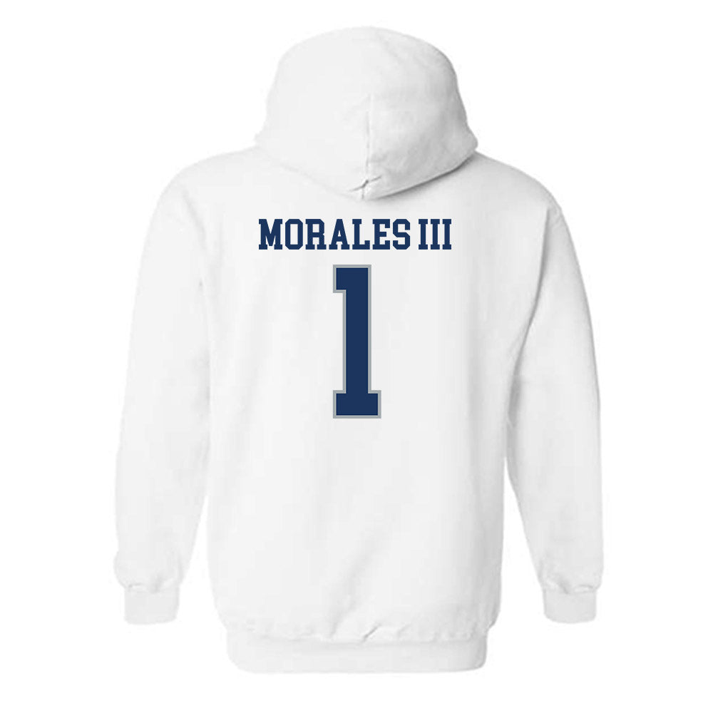 Monmouth - NCAA Football : Edwin Morales III - Classic Fashion Shersey Hooded Sweatshirt