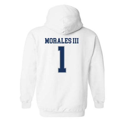 Monmouth - NCAA Football : Edwin Morales III - Classic Fashion Shersey Hooded Sweatshirt