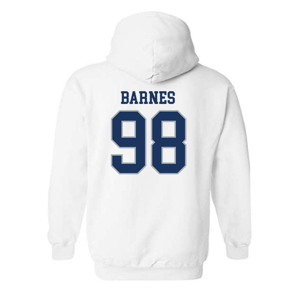 Monmouth - NCAA Football : Logan Barnes - Classic Fashion Shersey Hooded Sweatshirt