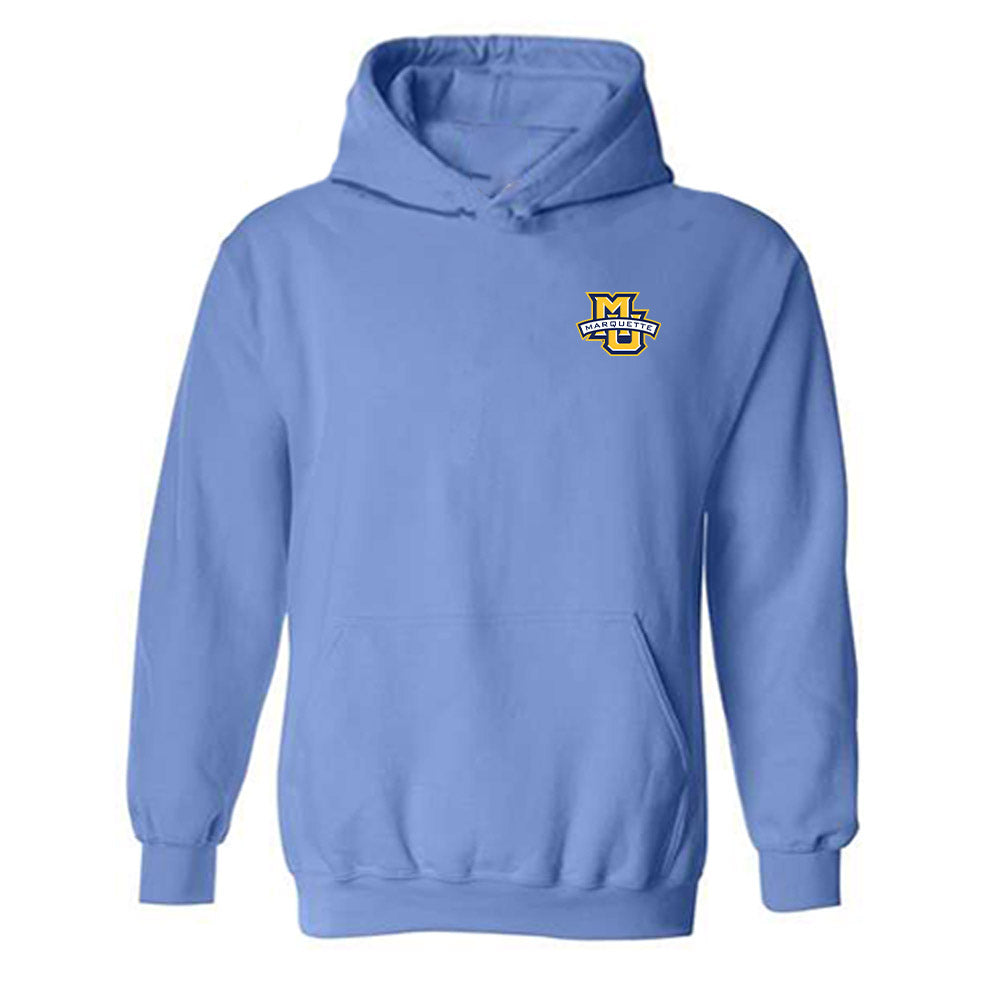 Marquette - NCAA Men's Golf : Vincent Cervantes - Generic Shersey Hooded Sweatshirt-0