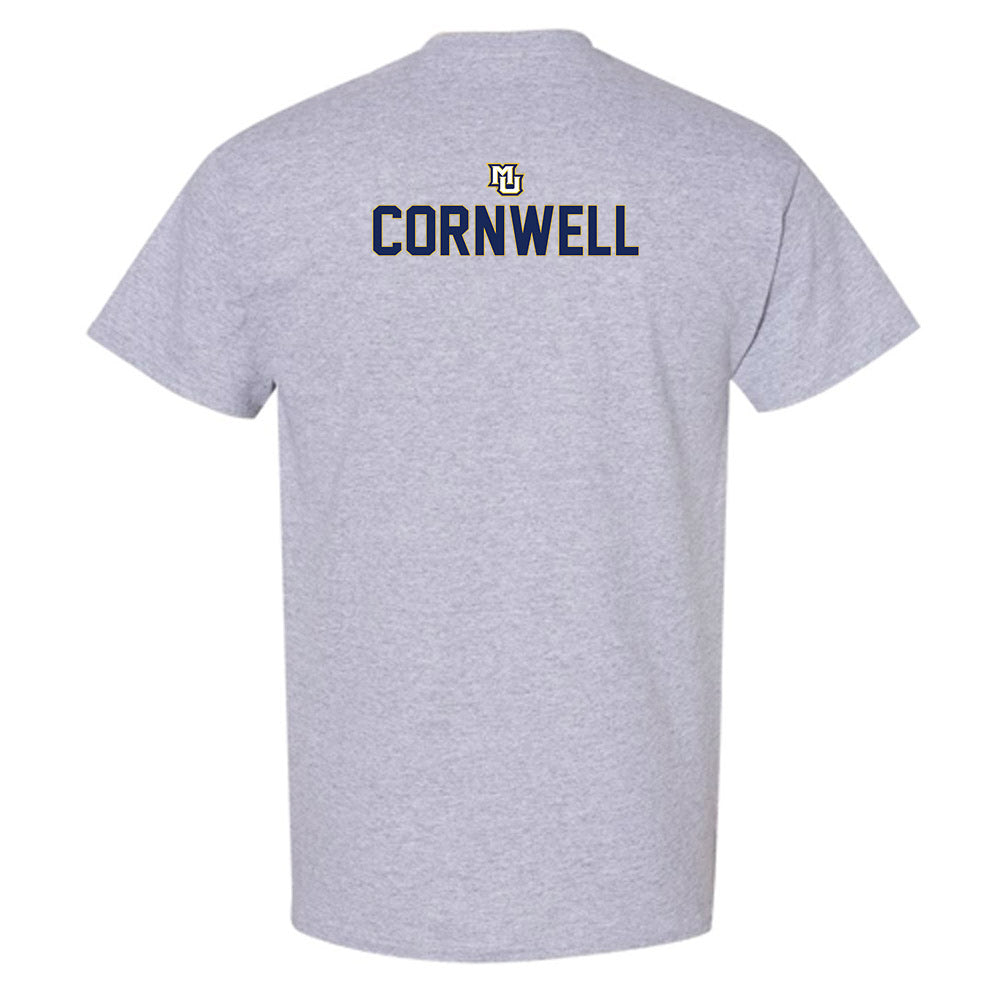 Marquette - NCAA Men's Track & Field : Mason Cornwell - Generic Shersey T-Shirt-1
