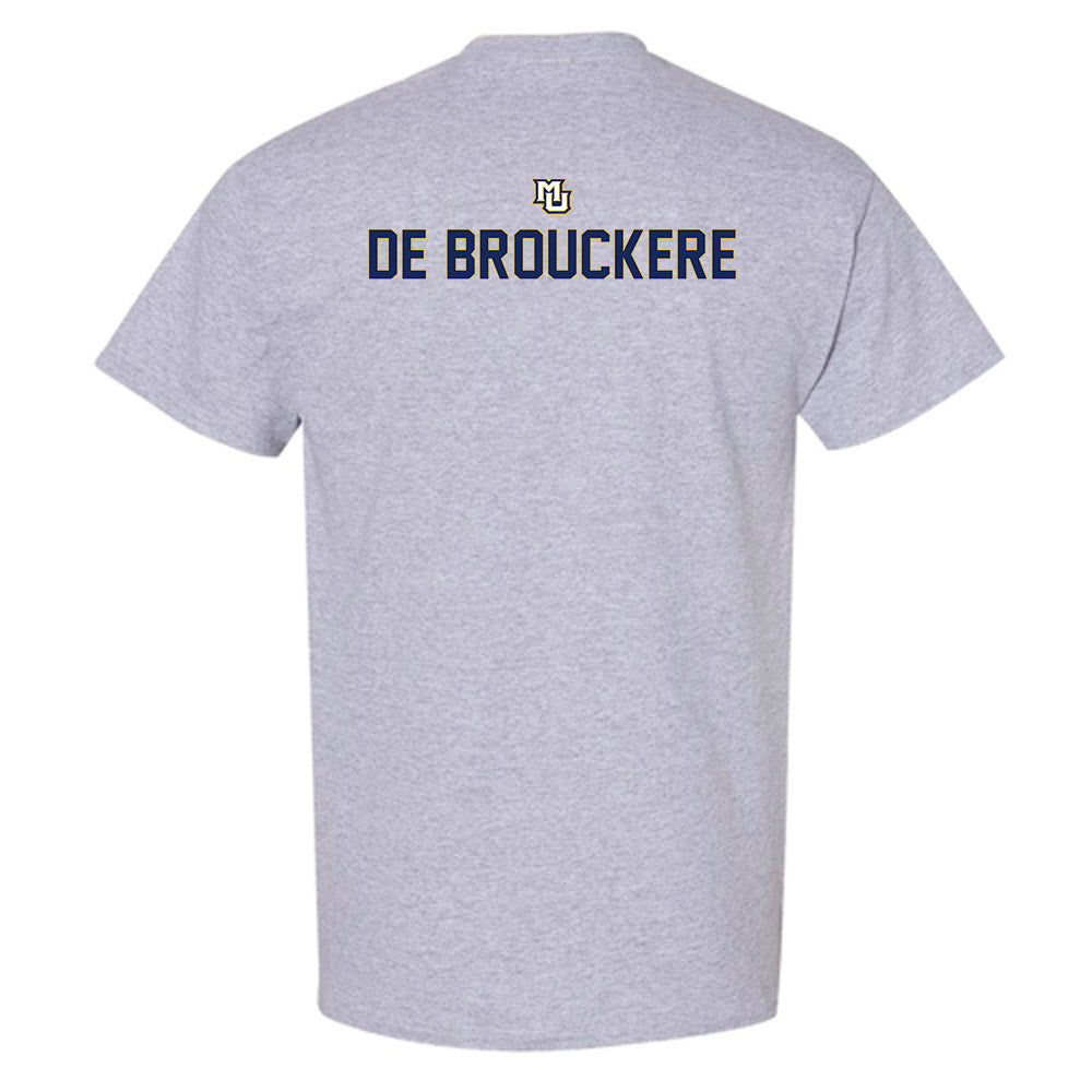 Marquette - NCAA Men's Track & Field : Niels De Brouckere - Generic Shersey T-Shirt-1