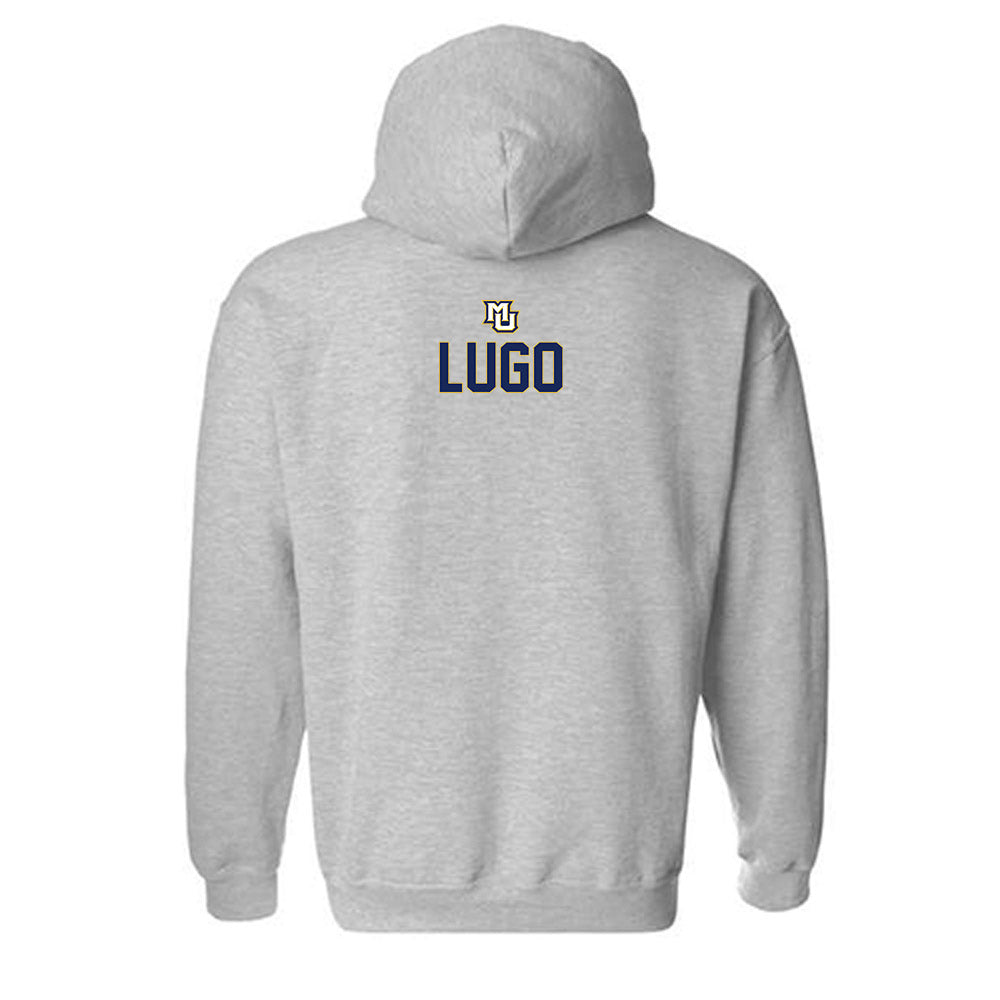 Marquette - NCAA Men's Track & Field : Alika Lugo - Generic Shersey Hooded Sweatshirt