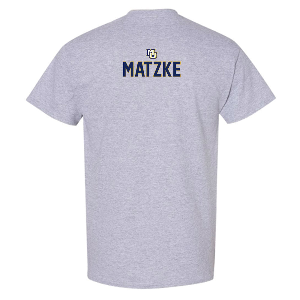 Marquette - NCAA Men's Track & Field : Alex Matzke - Generic Shersey T-Shirt-1