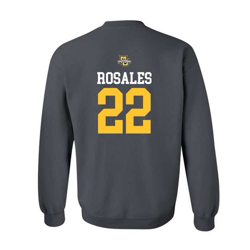 Marquette - NCAA Women's Soccer : Carisma Rosales - Sports Shersey Crewneck Sweatshirt