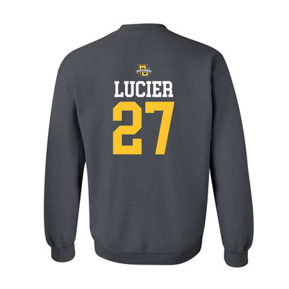 Marquette - NCAA Women's Soccer : Piper Lucier - Sports Shersey Crewneck Sweatshirt-1