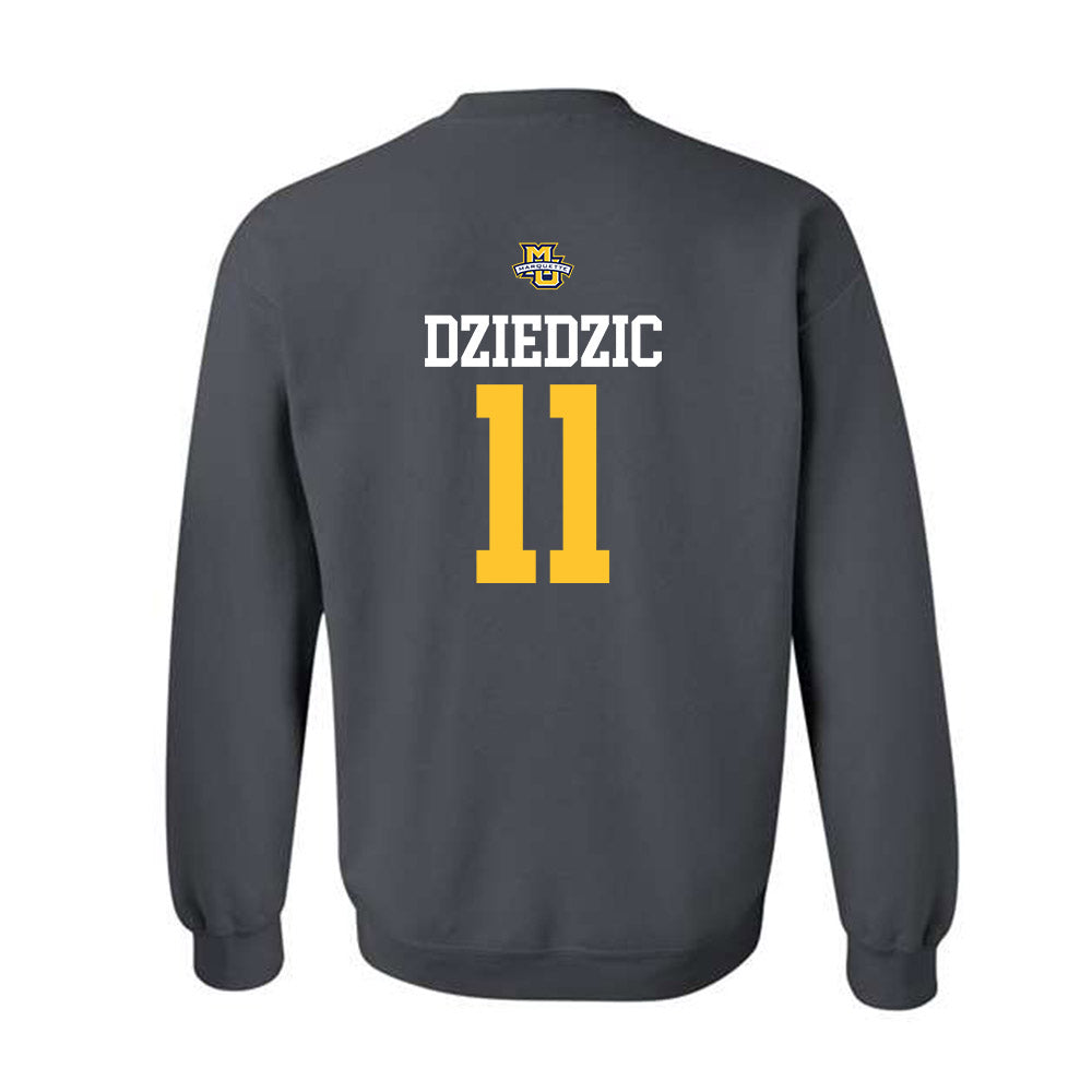 Marquette - NCAA Women's Soccer : Paige Dziedzic - Sports Shersey Crewneck Sweatshirt-1