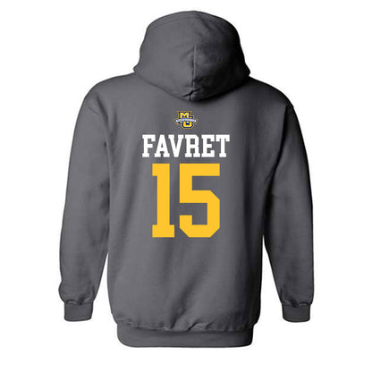 Marquette - NCAA Women's Soccer : Cecilia Favret - Sports Shersey Hooded Sweatshirt