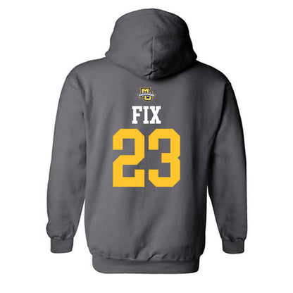 Marquette - NCAA Women's Soccer : Emily Fix - Sports Shersey Hooded Sweatshirt-1