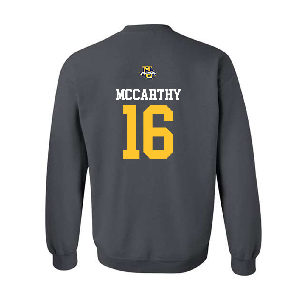 Marquette - NCAA Women's Soccer : Emily McCarthy - Sports Shersey Crewneck Sweatshirt