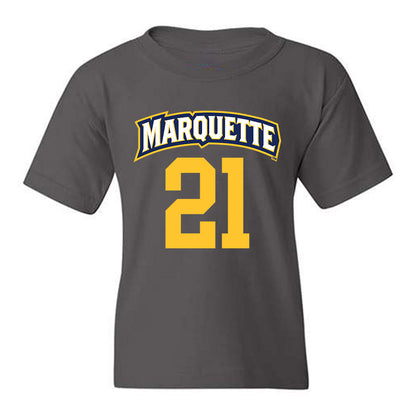 Marquette - NCAA Women's Soccer : Kiley McMinn - Sports Shersey Youth T-Shirt-0