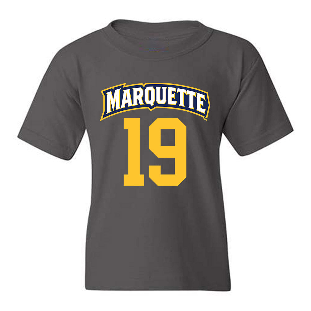 Marquette - NCAA Women's Soccer : Meg Decker - Sports Shersey Youth T-Shirt-0