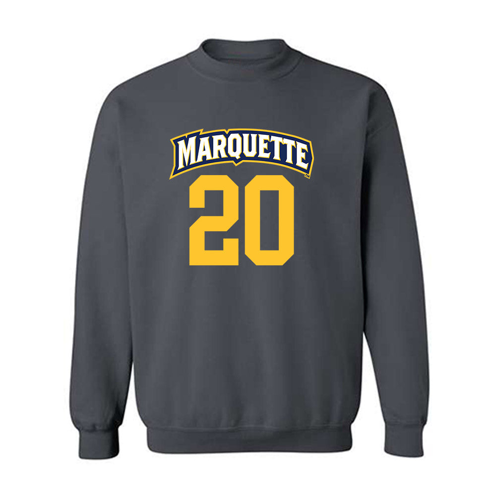 Marquette - NCAA Women's Soccer : Lilly Coats - Sports Shersey Crewneck Sweatshirt