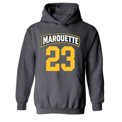 Marquette - NCAA Women's Soccer : Emily Fix - Sports Shersey Hooded Sweatshirt-0