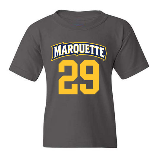 Marquette - NCAA Women's Soccer : Mary Fligg - Sports Shersey Youth T-Shirt-0