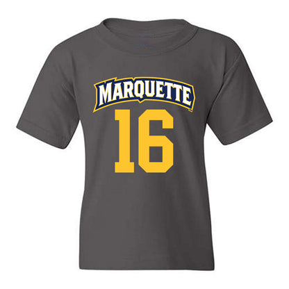 Marquette - NCAA Women's Soccer : Olivia Hernandez - Sports Shersey Youth T-Shirt-0