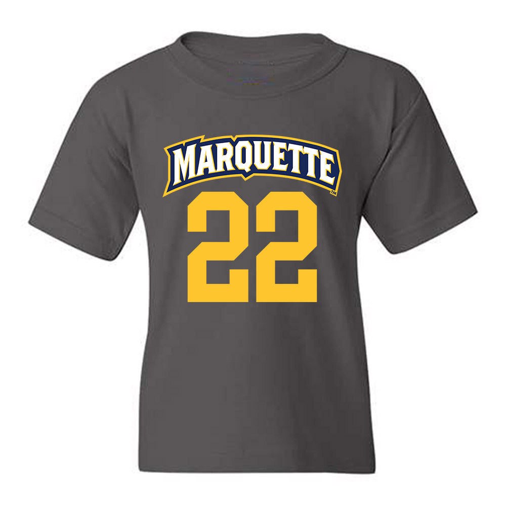 Marquette - NCAA Women's Soccer : Clare Shea - Sports Shersey Youth T-Shirt-0