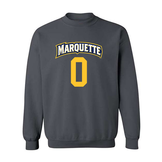 Marquette - NCAA Women's Soccer : Anna Jenkins - Sports Shersey Crewneck Sweatshirt-0