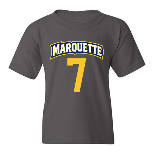 Marquette - NCAA Women's Soccer : Kiara Clarke - Sports Shersey Youth T-Shirt