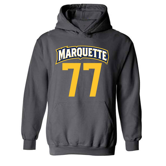 Marquette - NCAA Women's Soccer : Charlotte Huggard - Hooded Sweatshirt