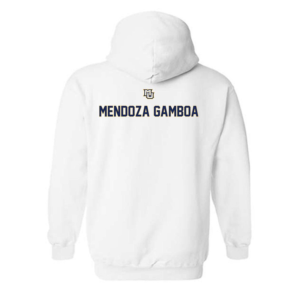 Marquette - NCAA Women's Tennis : Luciana Mendoza Gamboa - Generic Shersey Hooded Sweatshirt-1