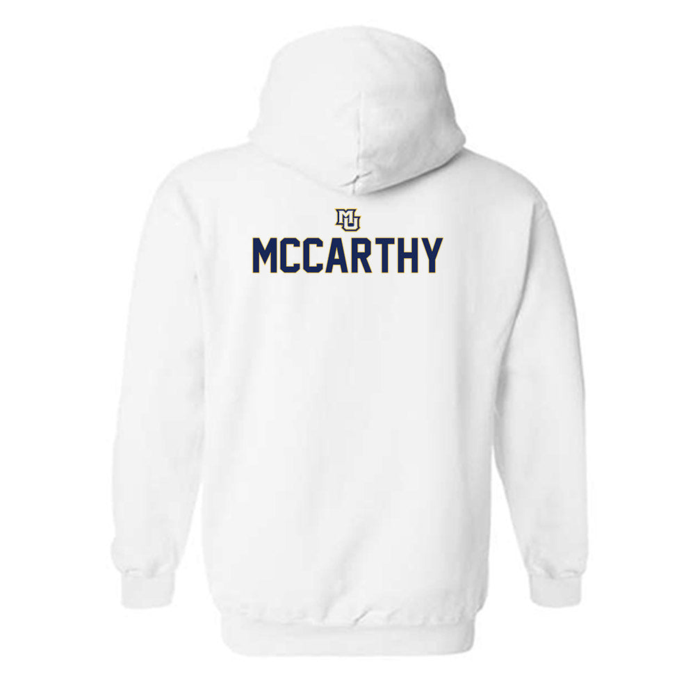 Marquette - NCAA Women's Track & Field : Libby McCarthy - Generic Shersey Hooded Sweatshirt-1