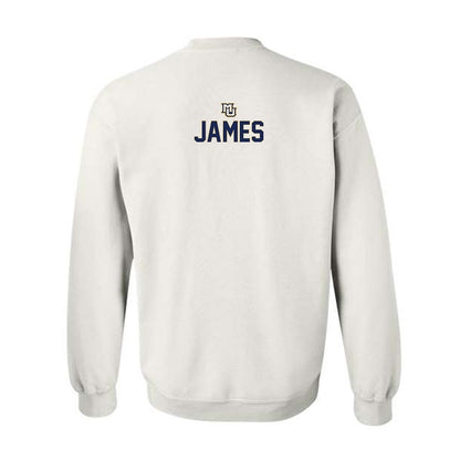 Marquette - NCAA Men's Basketball : Nigel James - Generic Shersey Crewneck Sweatshirt-1
