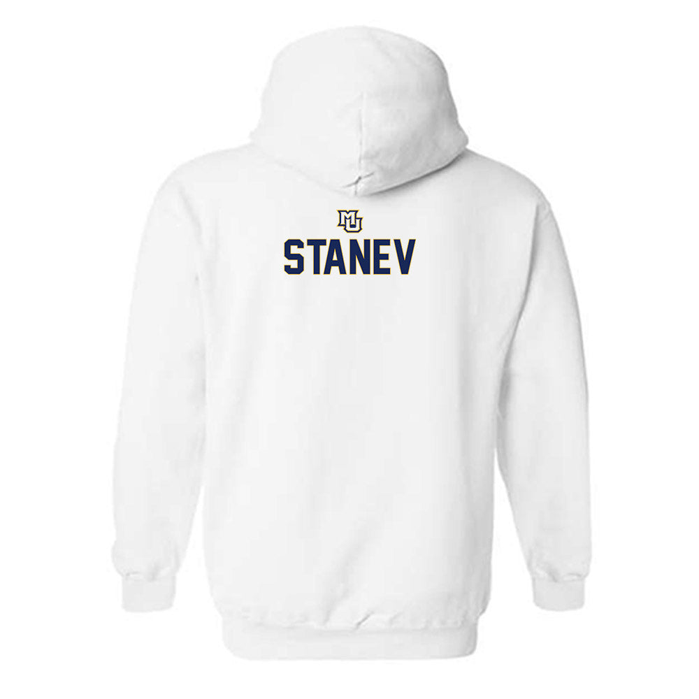 Marquette - NCAA Women's Volleyball : Julia Stanev - Generic Shersey Hooded Sweatshirt-1
