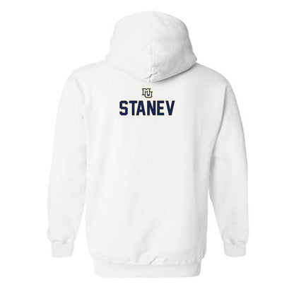 Marquette - NCAA Women's Volleyball : Julia Stanev - Generic Shersey Hooded Sweatshirt-1