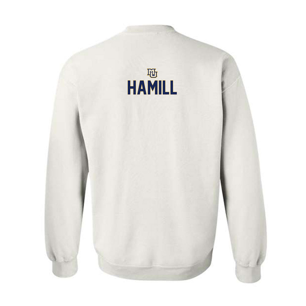 Marquette - NCAA Men's Lacrosse : Matt Hamill - Generic Shersey Crewneck Sweatshirt-1