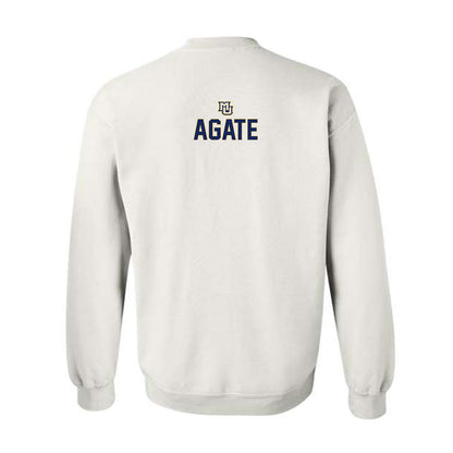 Marquette - NCAA Women's Lacrosse : Eliza Agate - Generic Shersey Crewneck Sweatshirt-1