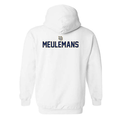 Marquette - NCAA Women's Basketball : Jordan Meulemans - Generic Shersey Hooded Sweatshirt-1