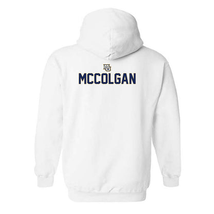 Marquette - NCAA Men's Lacrosse : PJ McColgan - Generic Shersey Hooded Sweatshirt-1