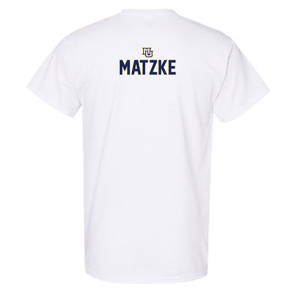 Marquette - NCAA Men's Track & Field : Alex Matzke - Generic Shersey T-Shirt-1