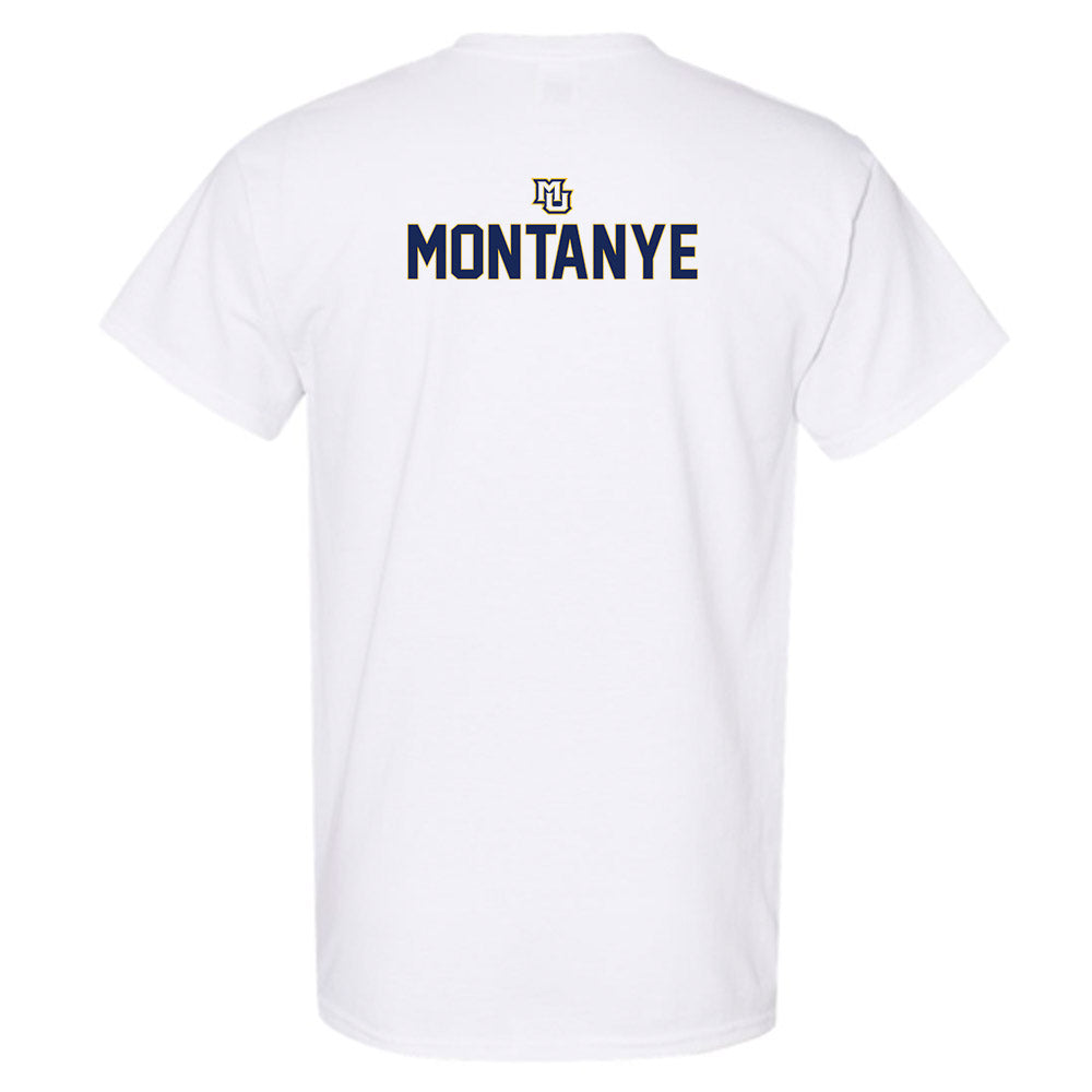Marquette - NCAA Men's Lacrosse : Luke Montanye - Generic Shersey T-Shirt-1