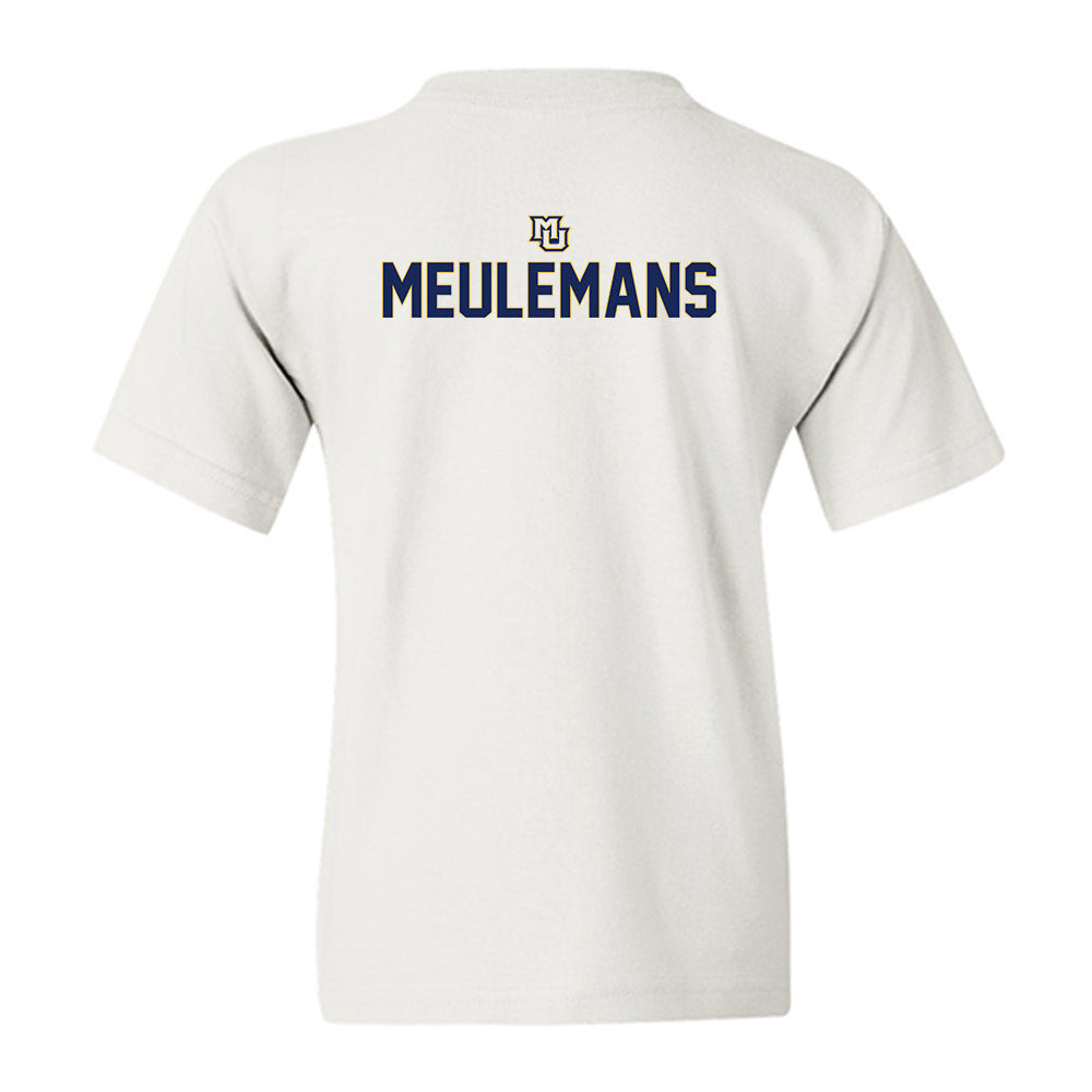 Marquette - NCAA Women's Basketball : Jordan Meulemans - Generic Shersey Youth T-Shirt-1