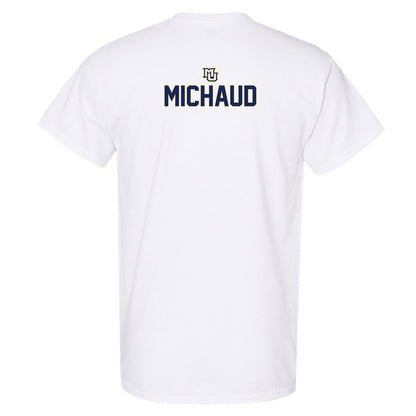 Marquette - NCAA Men's Lacrosse : Scott Michaud - Generic Shersey T-Shirt-1