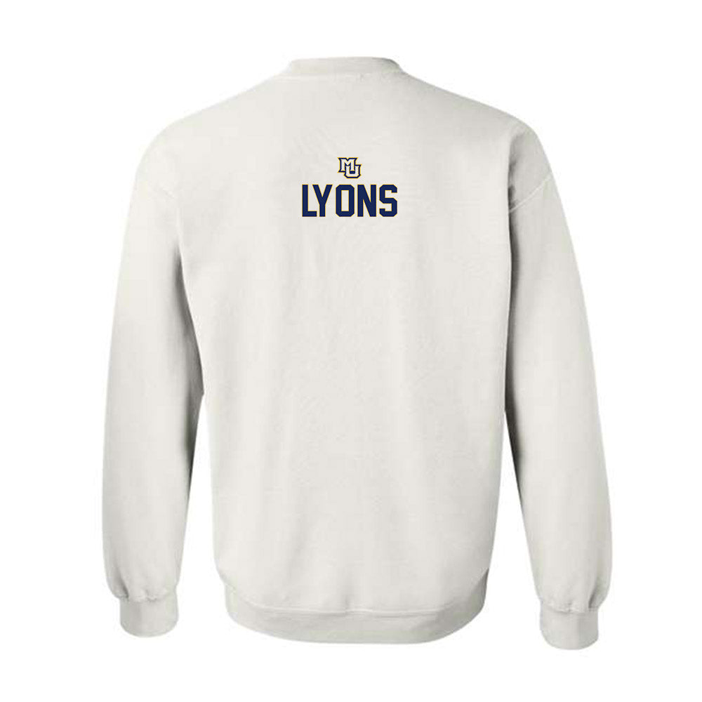 Marquette - NCAA Men's Golf : Max Lyons - Generic Shersey Crewneck Sweatshirt