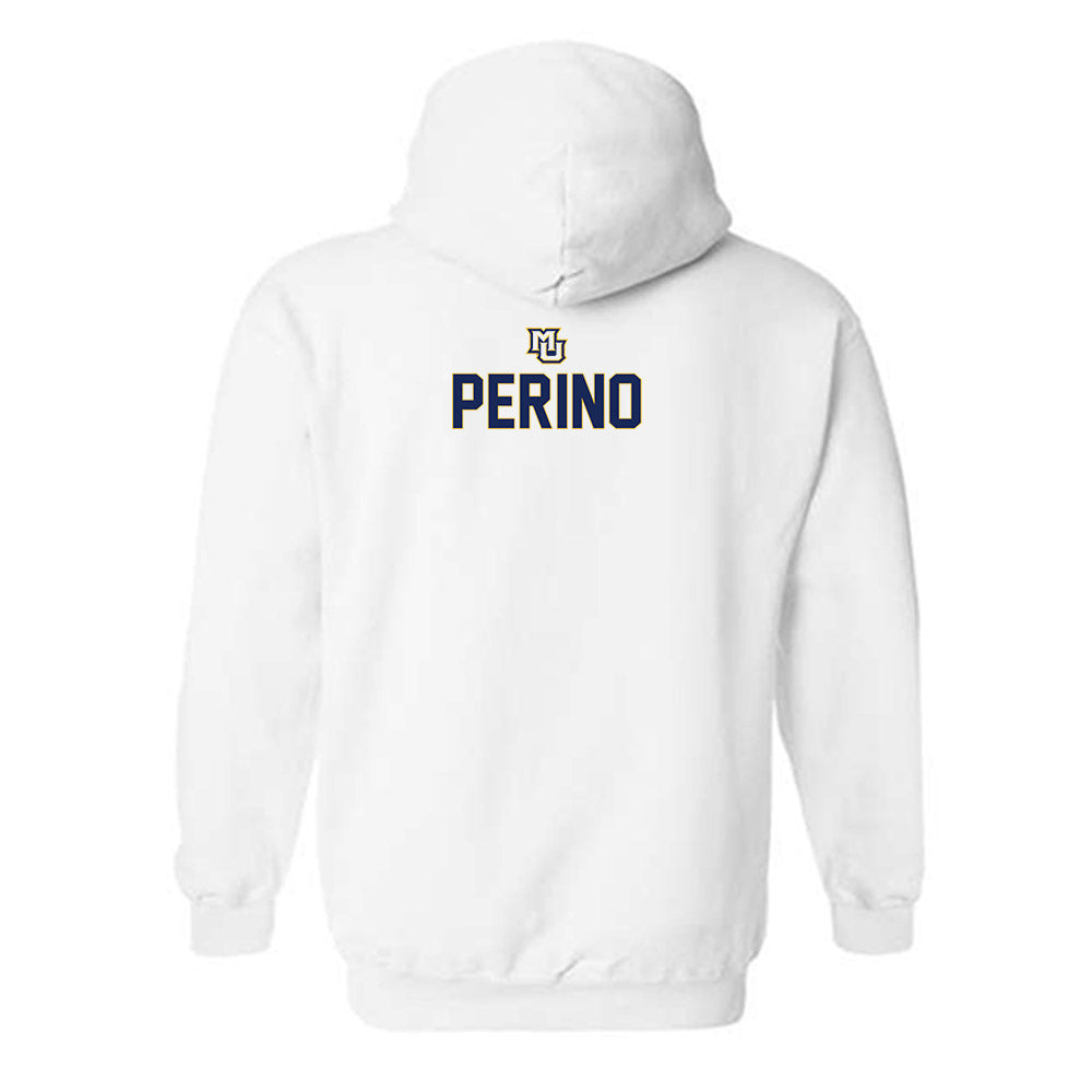 Marquette - NCAA Women's Lacrosse : Gabbi Perino - Generic Shersey Hooded Sweatshirt-1