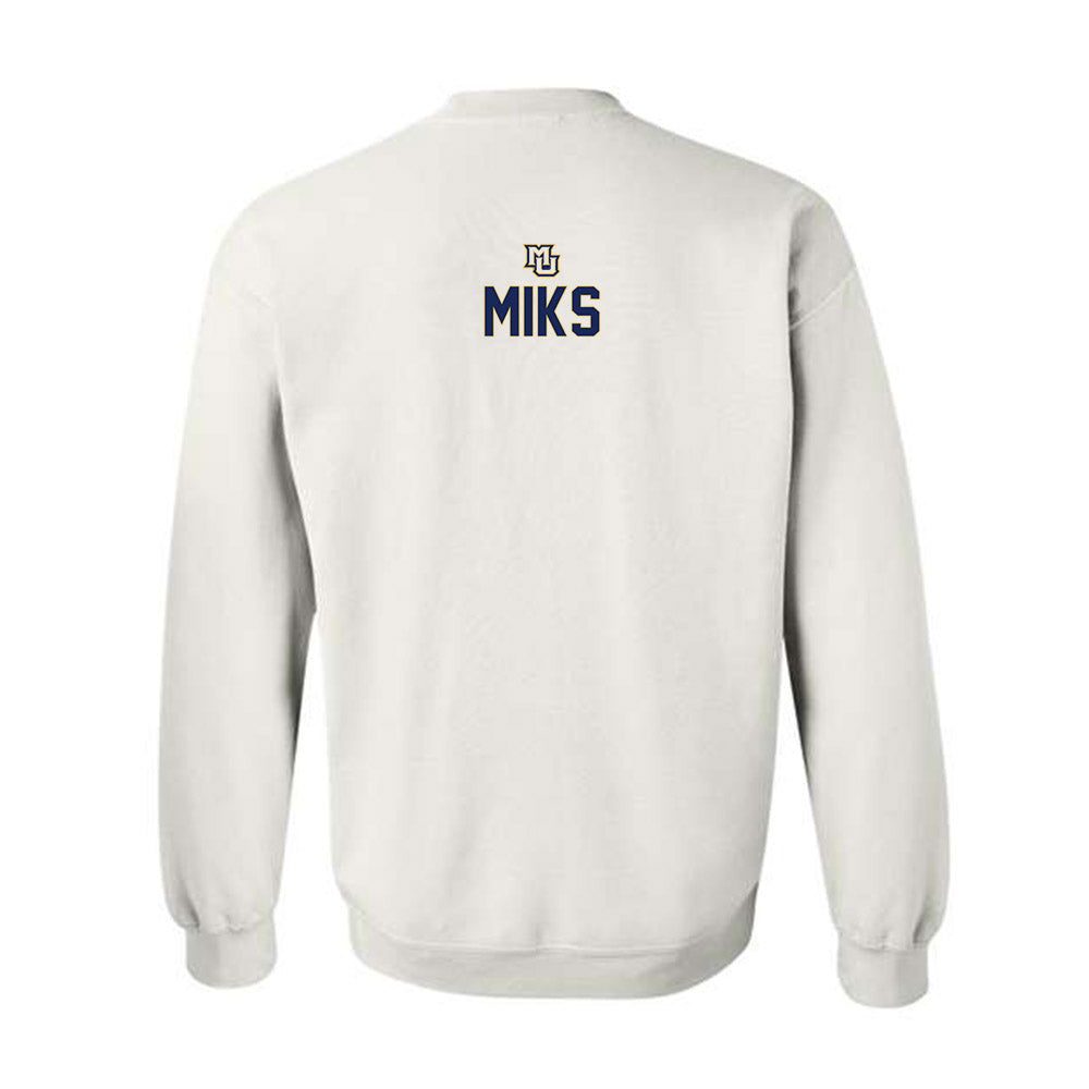 Marquette - NCAA Men's Lacrosse : Carson Miks - Generic Shersey Crewneck Sweatshirt-1