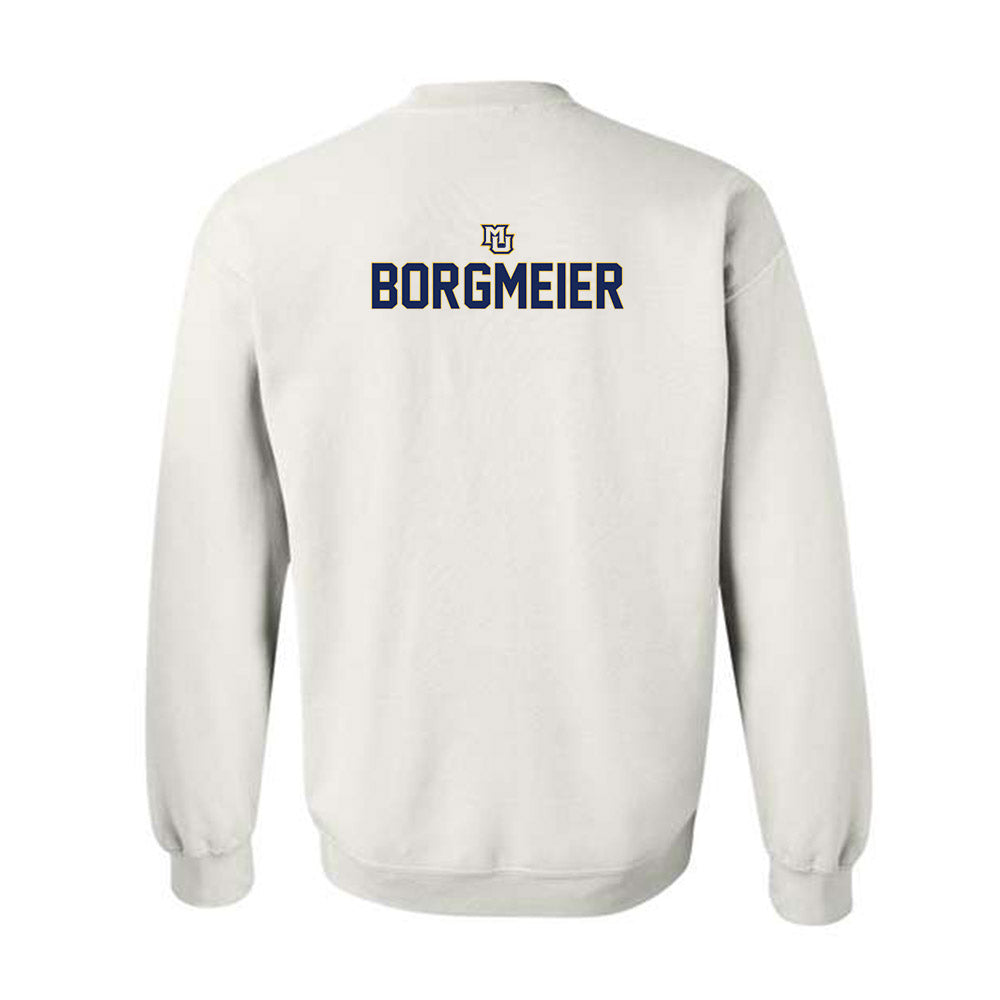 Marquette - NCAA Men's Track & Field : Max Borgmeier - Generic Shersey Crewneck Sweatshirt-1