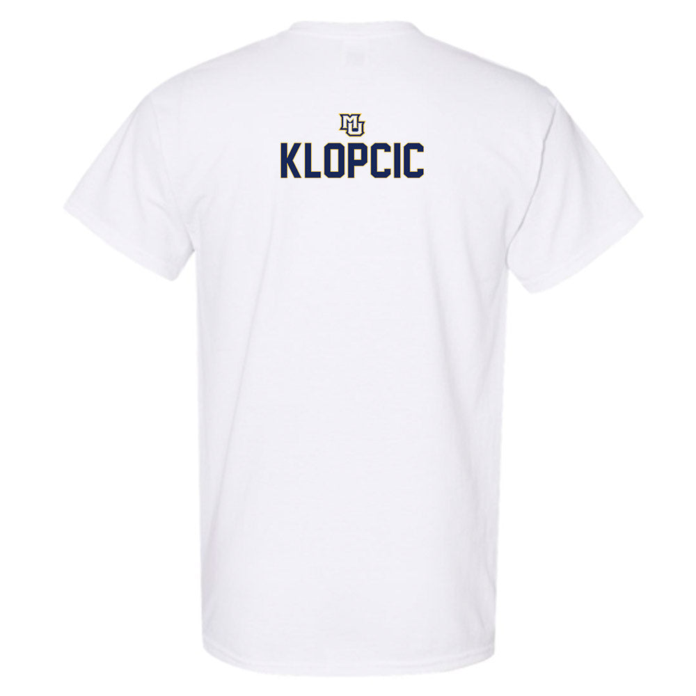 Marquette - NCAA Men's Track & Field : Andrew Klopcic - Generic Shersey T-Shirt-1
