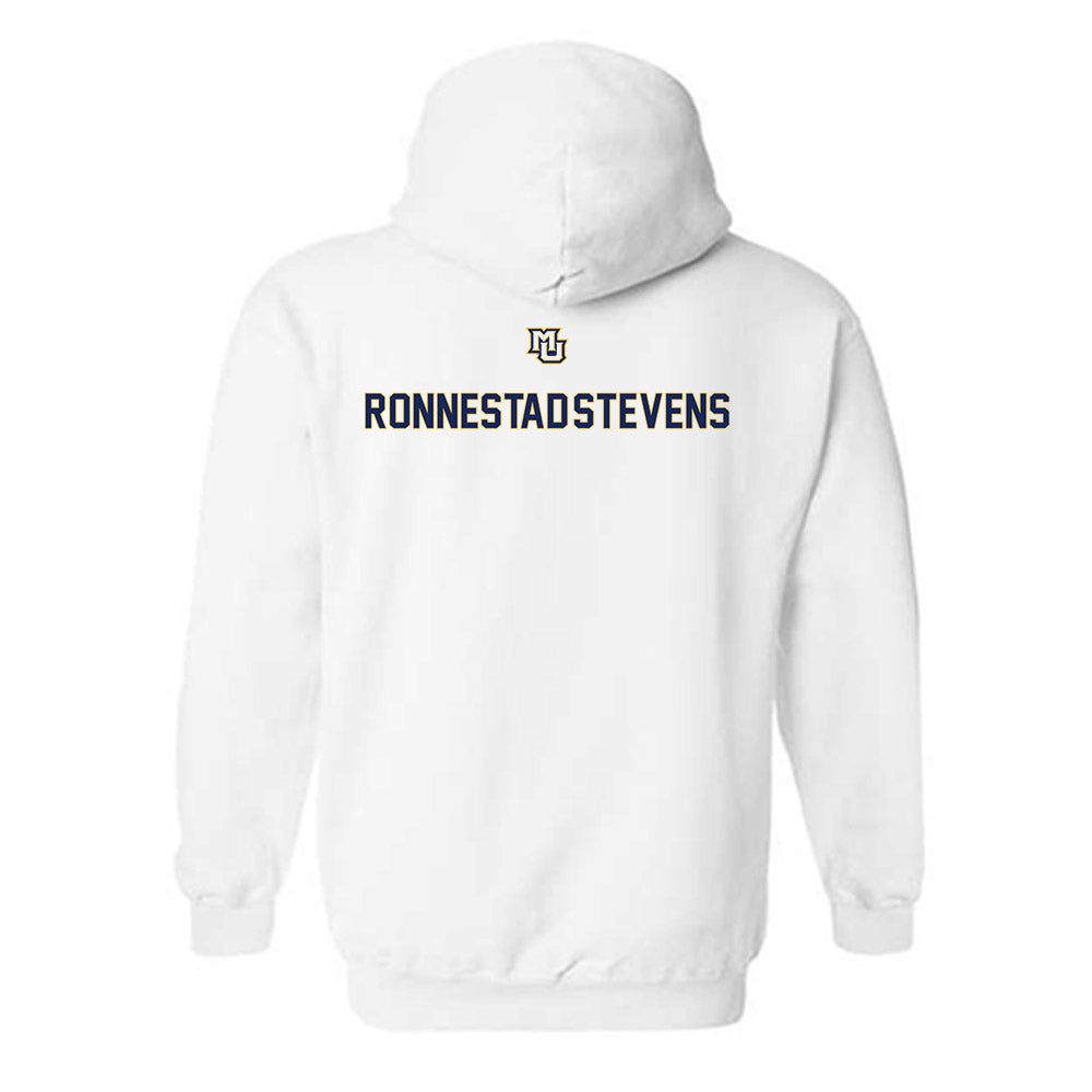 Marquette - NCAA Men's Soccer : Tristan Ronnestad-Stevens - Generic Shersey Hooded Sweatshirt-1