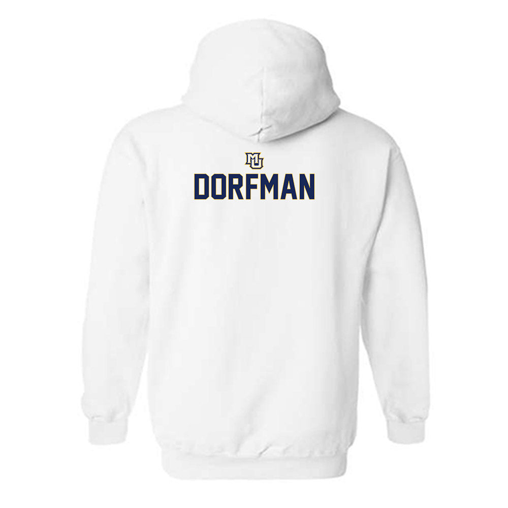 Marquette - NCAA Women's Soccer : Coco Dorfman - Generic Shersey Hooded Sweatshirt-1