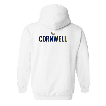 Marquette - NCAA Men's Track & Field : Mason Cornwell - Generic Shersey Hooded Sweatshirt-1