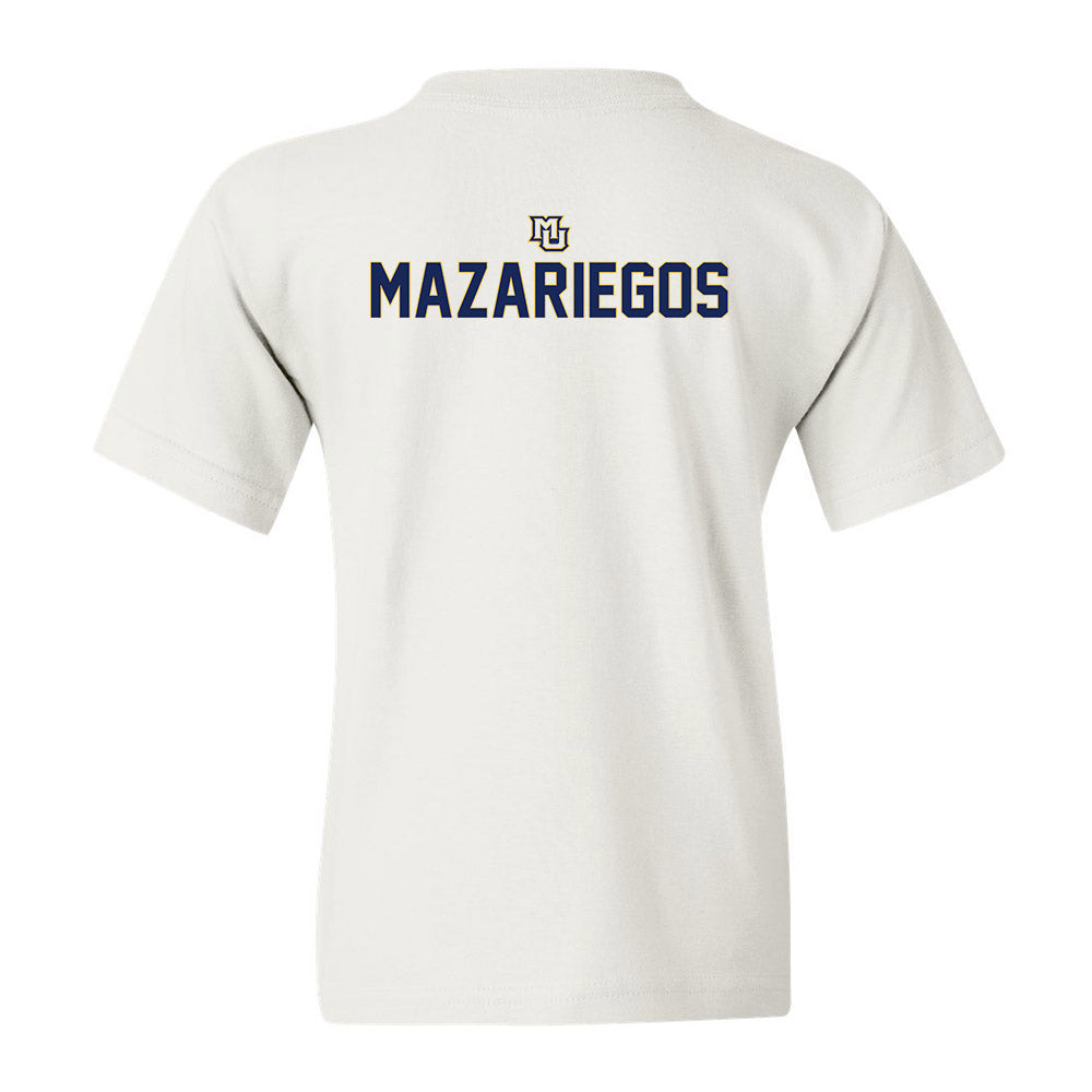 Marquette - NCAA Women's Lacrosse : Sofia Grace Mazariegos - Generic Shersey Youth T-Shirt