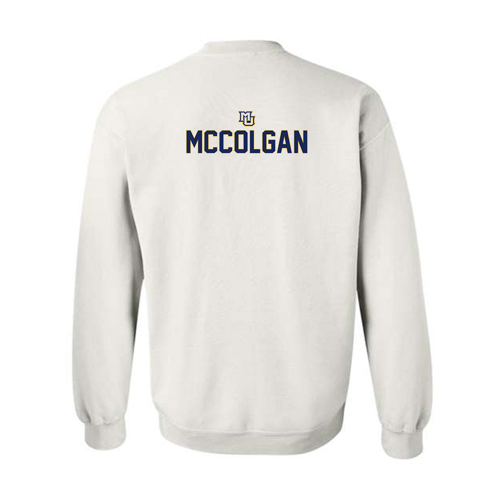 Marquette - NCAA Men's Lacrosse : PJ McColgan - Generic Shersey Crewneck Sweatshirt-1