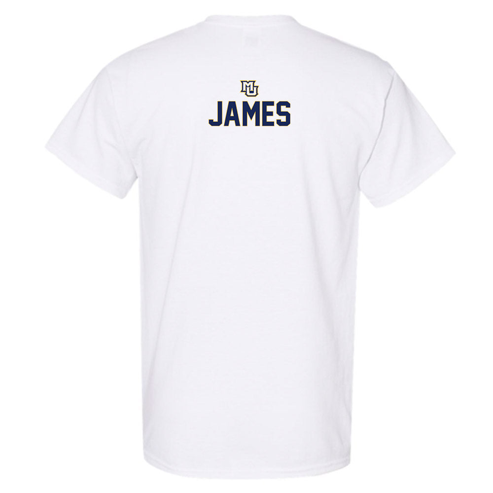 Marquette - NCAA Men's Basketball : Nigel James - Generic Shersey T-Shirt-1