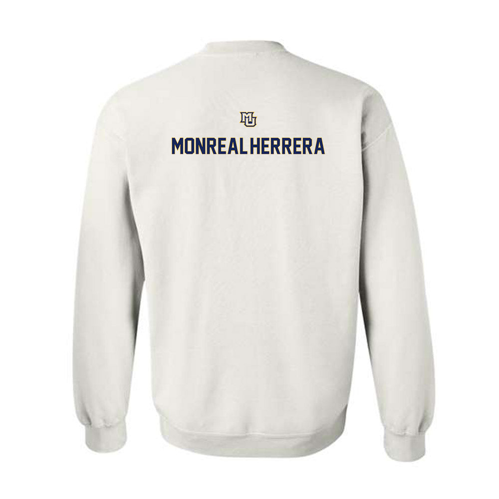 Marquette - NCAA Men's Soccer : Jonathan Monreal-Herrera - Generic Shersey Crewneck Sweatshirt-1
